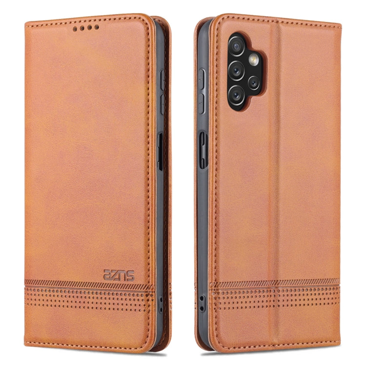 Custodia per telefono in pelle con texture di vitello magnetica AZNS, For Honor X30, For Samsung Galaxy A13 4G