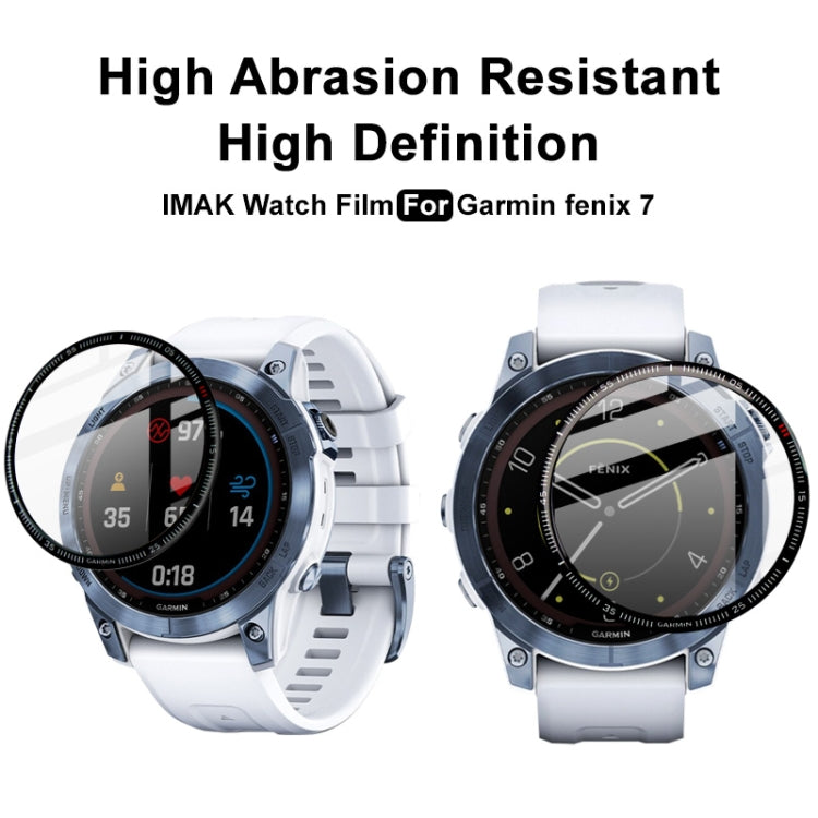 Pellicola protettiva per orologio in plexiglass HD IMAK, For Garmin Fenix 7, For Garmin Move Sport, For Garmin Epix