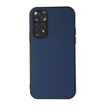 Custodia antiurto in fibra di carbonio con foro accurato, For Xiaomi Redmi Note 11 4G Global / Note 11S, For Xiaomi Redmi Note 11 Pro Global