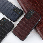 Custodia per telefono antiurto in pelle di coccodrillo, For Xiaomi Redmi Note 11 4G Global / Note 11S, For Xiaomi Redmi Note 11 Pro Global