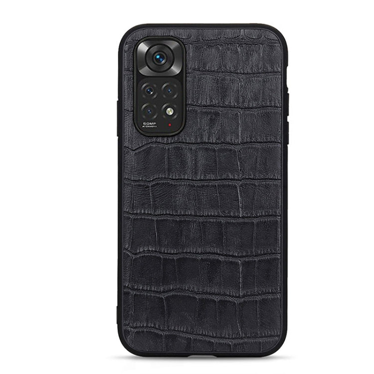 Custodia per telefono antiurto in pelle di coccodrillo, For Xiaomi Redmi Note 11 4G Global / Note 11S, For Xiaomi Redmi Note 11 Pro Global
