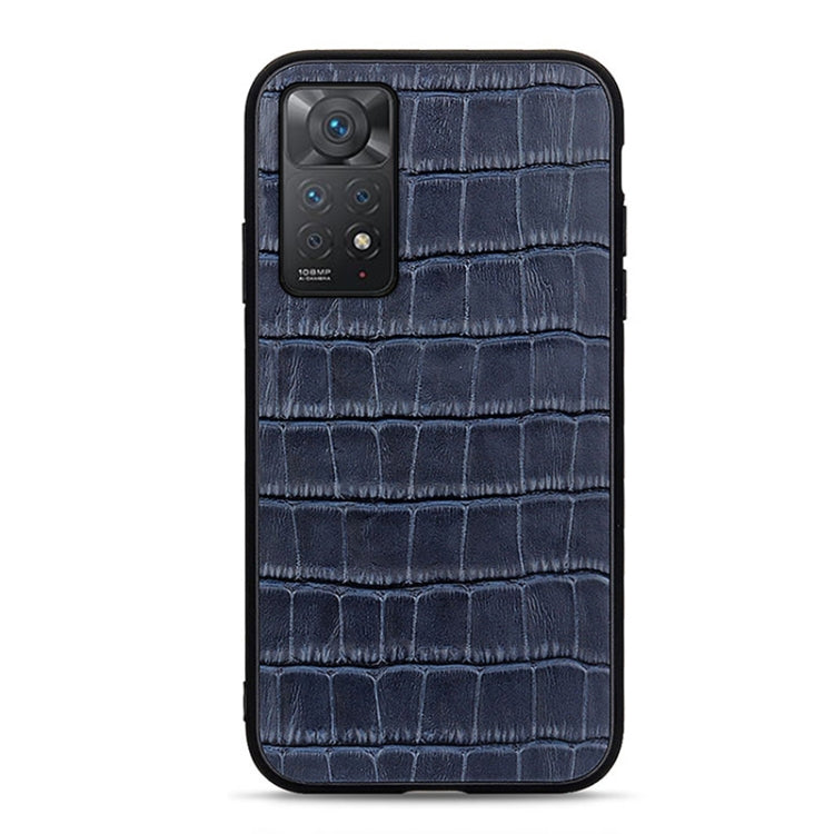 Custodia per telefono antiurto in pelle di coccodrillo, For Xiaomi Redmi Note 11 4G Global / Note 11S, For Xiaomi Redmi Note 11 Pro Global
