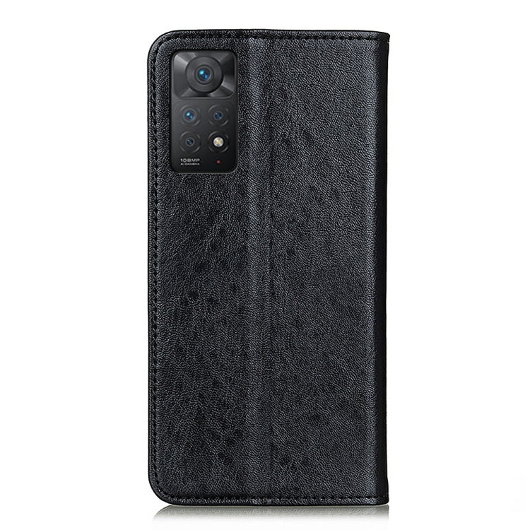 Custodia per telefono in pelle con struttura magnetica Crazy Horse, For OnePlus Nord CE 2 5G, For Xiaomi Redmi Note 11 Pro 5G / 4G / Note 11 Pro+ 5G Foreign Version