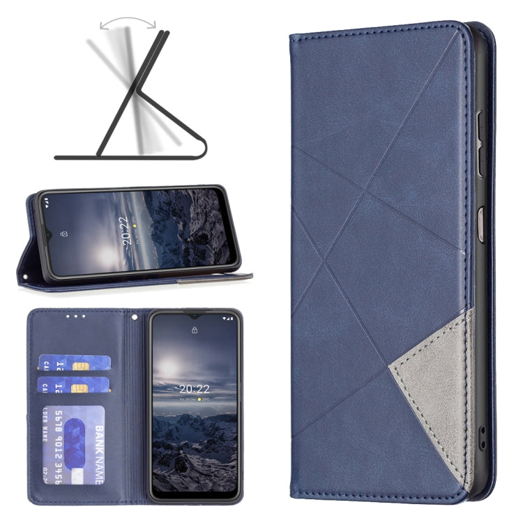Custodia per telefono in pelle magnetica invisibile prismatica, For ZTE Blade A51, For ZTE Blade A71, For Motorola Moto G31 / G41 Side Fingerprint Version, For Nokia G21 / G11