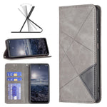 Custodia per telefono in pelle magnetica invisibile prismatica, For ZTE Blade A51, For ZTE Blade A71, For Motorola Moto G31 / G41 Side Fingerprint Version, For Nokia G21 / G11