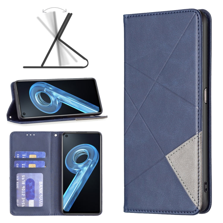Custodia per telefono in pelle magnetica invisibile prismatica, For Motorola Moto G31 / G41  Side Fingerprint Version, For OPPO A36 / Realme 9i, For OPPO Realme 9 Pro+, For Xiaomi Redmi Note 11 International Version, For Samsung Galaxy A23 5G