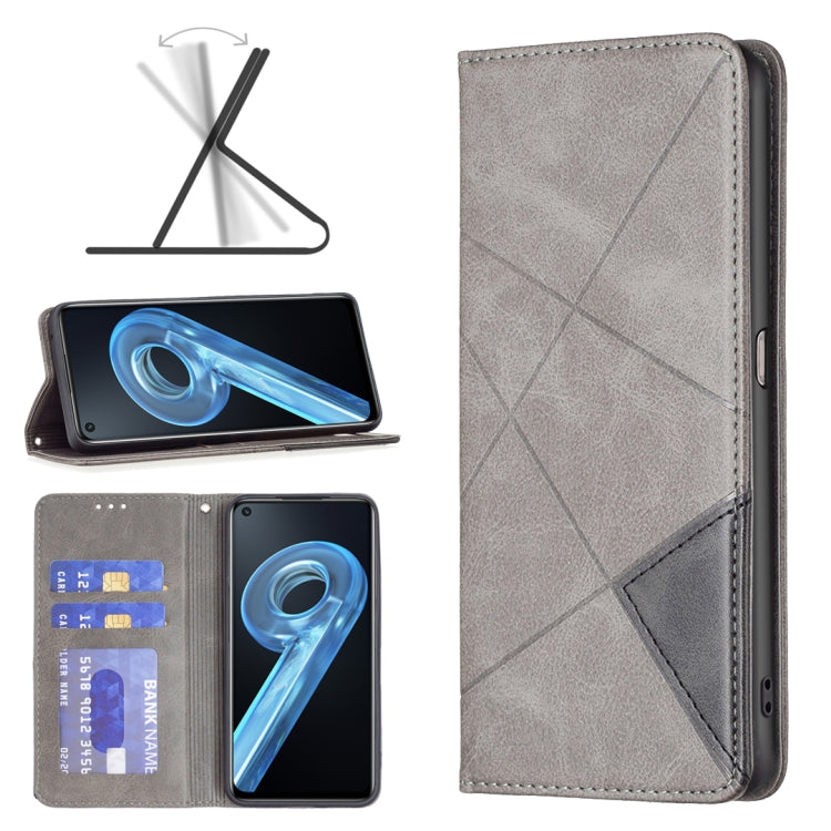 Custodia per telefono in pelle magnetica invisibile prismatica, For Motorola Moto G31 / G41  Side Fingerprint Version, For OPPO A36 / Realme 9i, For OPPO Realme 9 Pro+, For Xiaomi Redmi Note 11 International Version, For Samsung Galaxy A23 5G