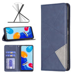 Custodia per telefono in pelle magnetica invisibile prismatica, For Motorola Moto G31 / G41  Side Fingerprint Version, For OPPO A36 / Realme 9i, For OPPO Realme 9 Pro+, For Xiaomi Redmi Note 11 International Version, For Samsung Galaxy A23 5G
