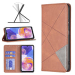 Custodia per telefono in pelle magnetica invisibile prismatica, For Motorola Moto G31 / G41  Side Fingerprint Version, For OPPO A36 / Realme 9i, For OPPO Realme 9 Pro+, For Xiaomi Redmi Note 11 International Version, For Samsung Galaxy A23 5G