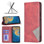 Custodia per telefono in pelle magnetica invisibile prismatica, For ZTE Blade A51, For ZTE Blade A71, For Motorola Moto G31 / G41 Side Fingerprint Version, For Nokia G21 / G11