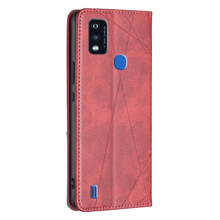 Custodia per telefono in pelle magnetica invisibile prismatica, For ZTE Blade A51, For ZTE Blade A71, For Motorola Moto G31 / G41 Side Fingerprint Version, For Nokia G21 / G11