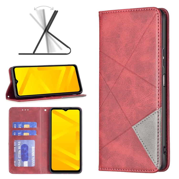 Custodia per telefono in pelle magnetica invisibile prismatica, For ZTE Blade A51, For ZTE Blade A71, For Motorola Moto G31 / G41 Side Fingerprint Version, For Nokia G21 / G11