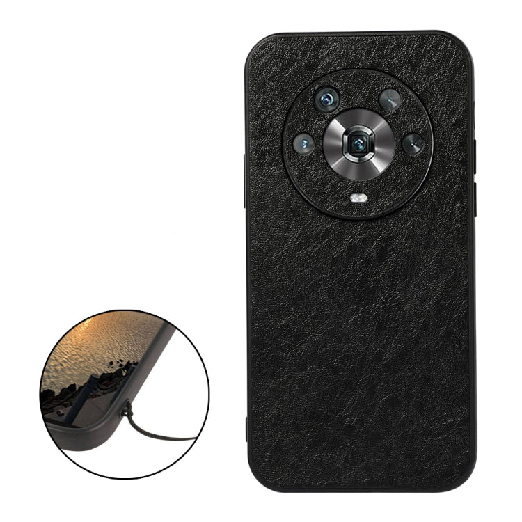 Custodia per telefono in PU con texture Crazy Horse, For Honor Magic4, For Honor Magic4 Pro