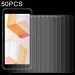 50 pellicole in vetro temperato da 0,26 mm 9H 2,5D, For Meizu Meilan 10 (50 PCS), For Umidigi A13 / A13S(50 PCS), For Ulefone Armor X10 Pro(50 PCS), For Ulefone Note 10P(50 PCS), For Ulefone Power Armor 14 Pro(50 PCS), For Cubot P50(50 PCS)