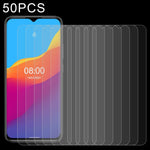 50 pellicole in vetro temperato da 0,26 mm 9H 2,5D, For Meizu Meilan 10 (50 PCS), For Umidigi A13 / A13S(50 PCS), For Ulefone Armor X10 Pro(50 PCS), For Ulefone Note 10P(50 PCS), For Ulefone Power Armor 14 Pro(50 PCS), For Cubot P50(50 PCS)