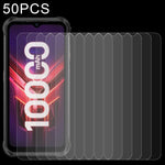 50 pellicole in vetro temperato da 0,26 mm 9H 2,5D, For Meizu Meilan 10 (50 PCS), For Umidigi A13 / A13S(50 PCS), For Ulefone Armor X10 Pro(50 PCS), For Ulefone Note 10P(50 PCS), For Ulefone Power Armor 14 Pro(50 PCS), For Cubot P50(50 PCS)