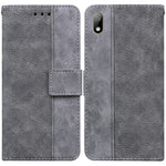 Custodia per telefono in pelle goffrata geometrica, For Huawei Y5 2019 / Honor 8S, For Huawei P smart 2019/Honor 10 Lite, For Huawei P smart+ 2019/Enjoy 9s, For Huawei P smart Z/Y9 Prime 2019