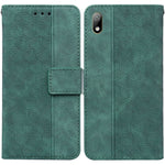 Custodia per telefono in pelle goffrata geometrica, For Huawei Y5 2019 / Honor 8S, For Huawei P smart 2019/Honor 10 Lite, For Huawei P smart+ 2019/Enjoy 9s, For Huawei P smart Z/Y9 Prime 2019