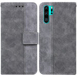 Custodia per telefono in pelle goffrata geometrica, For Huawei P30 Pro, For Huawei P40 Pro, For Huawei Y6 2019, For Huawei nova 8i/Honor 50 Lite Overseas Version