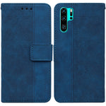 Custodia per telefono in pelle goffrata geometrica, For Huawei P30 Pro, For Huawei P40 Pro, For Huawei Y6 2019, For Huawei nova 8i/Honor 50 Lite Overseas Version