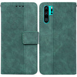 Custodia per telefono in pelle goffrata geometrica, For Huawei P30 Pro, For Huawei P40 Pro, For Huawei Y6 2019, For Huawei nova 8i/Honor 50 Lite Overseas Version