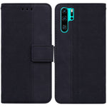 Custodia per telefono in pelle goffrata geometrica, For Huawei P30 Pro, For Huawei P40 Pro, For Huawei Y6 2019, For Huawei nova 8i/Honor 50 Lite Overseas Version