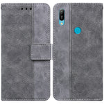 Custodia per telefono in pelle goffrata geometrica, For Huawei P30 Pro, For Huawei P40 Pro, For Huawei Y6 2019, For Huawei nova 8i/Honor 50 Lite Overseas Version