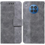 Custodia per telefono in pelle goffrata geometrica, For Huawei P30 Pro, For Huawei P40 Pro, For Huawei Y6 2019, For Huawei nova 8i/Honor 50 Lite Overseas Version