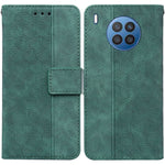 Custodia per telefono in pelle goffrata geometrica, For Huawei P30 Pro, For Huawei P40 Pro, For Huawei Y6 2019, For Huawei nova 8i/Honor 50 Lite Overseas Version