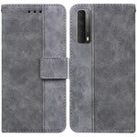 Custodia per telefono in pelle goffrata geometrica, For Huawei P smart 2021 / Y7a, For Huawei P50, For Huawei P50 Pro, For Honor 20 / Huawei nova 5T