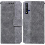 Custodia per telefono in pelle goffrata geometrica, For Huawei P smart 2021 / Y7a, For Huawei P50, For Huawei P50 Pro, For Honor 20 / Huawei nova 5T