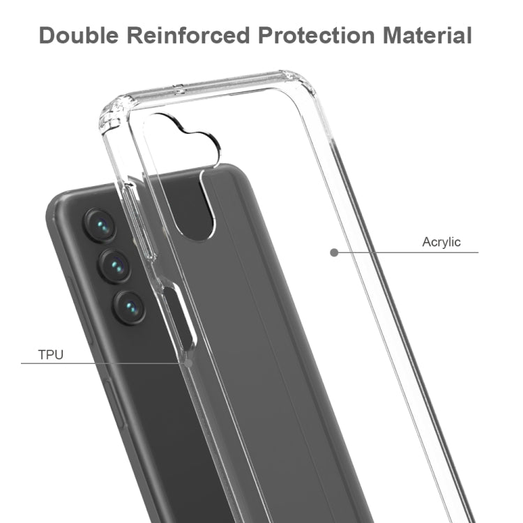 TPU antiurto antigraffio + custodia protettiva in acrilico, For Samsung Galaxy A13 5G, For Samsung Galaxy A23, For Samsung Galaxy A73 5G