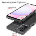 TPU antiurto antigraffio + custodia protettiva in acrilico, For Samsung Galaxy A13 4G