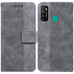Custodia per telefono in pelle goffrata geometrica, For Infinix Hot 8 X650 CC7, For Infinix Hot 9 X655C / Note 7 Lite, For Infinix Hot 10 Play / Smart 5 India, For Infinix Hot 10s / Hot 10T