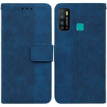 Custodia per telefono in pelle goffrata geometrica, For Infinix Hot 8 X650 CC7, For Infinix Hot 9 X655C / Note 7 Lite, For Infinix Hot 10 Play / Smart 5 India, For Infinix Hot 10s / Hot 10T