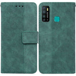 Custodia per telefono in pelle goffrata geometrica, For Infinix Hot 8 X650 CC7, For Infinix Hot 9 X655C / Note 7 Lite, For Infinix Hot 10 Play / Smart 5 India, For Infinix Hot 10s / Hot 10T
