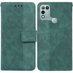 Custodia per telefono in pelle goffrata geometrica, For Infinix Hot 8 X650 CC7, For Infinix Hot 9 X655C / Note 7 Lite, For Infinix Hot 10 Play / Smart 5 India, For Infinix Hot 10s / Hot 10T