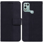 Custodia per telefono in pelle goffrata geometrica, For Infinix Hot 8 X650 CC7, For Infinix Hot 9 X655C / Note 7 Lite, For Infinix Hot 10 Play / Smart 5 India, For Infinix Hot 10s / Hot 10T