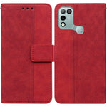 Custodia per telefono in pelle goffrata geometrica, For Infinix Hot 8 X650 CC7, For Infinix Hot 9 X655C / Note 7 Lite, For Infinix Hot 10 Play / Smart 5 India, For Infinix Hot 10s / Hot 10T