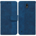 Custodia per telefono in pelle goffrata geometrica, For Nokia 1.3, For Nokia 5.3, For Nokia 5.4, For Nokia C20 / C10