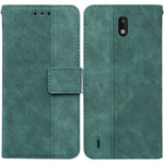 Custodia per telefono in pelle goffrata geometrica, For Nokia 1.3, For Nokia 5.3, For Nokia 5.4, For Nokia C20 / C10