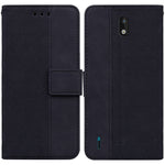 Custodia per telefono in pelle goffrata geometrica, For Nokia 1.3, For Nokia 5.3, For Nokia 5.4, For Nokia C20 / C10