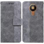 Custodia per telefono in pelle goffrata geometrica, For Nokia 1.3, For Nokia 5.3, For Nokia 5.4, For Nokia C20 / C10