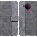Custodia per telefono in pelle goffrata geometrica, For Nokia 1.3, For Nokia 5.3, For Nokia 5.4, For Nokia C20 / C10