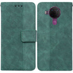 Custodia per telefono in pelle goffrata geometrica, For Nokia 1.3, For Nokia 5.3, For Nokia 5.4, For Nokia C20 / C10
