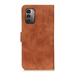 KHAZNEH Custodia per cellulare in pelle con vibrazione orizzontale a trama retrò, For Nokia G11 / G21, For TCL 30 V 5G / 30 XE 5G, For TCL 30 SE / Sharp Aquos V6 & V6+, For Xiaomi Redmi K50 Gaming