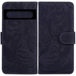Custodia per telefono in pelle a vibrazione orizzontale con motivo a tigre in rilievo, For Google Pixel 7 Pro 5G, For Google Pixel 7 5G, For Motorola Moto G31 4G(Brazil ), For OPPO A16K
