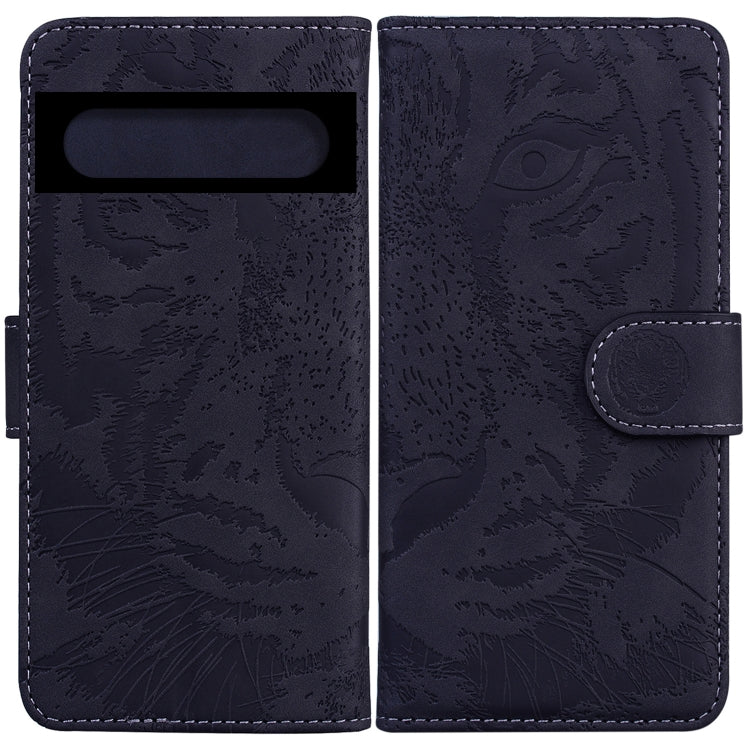 Custodia per telefono in pelle a vibrazione orizzontale con motivo a tigre in rilievo, For Google Pixel 7 Pro 5G, For Google Pixel 7 5G, For Motorola Moto G31 4G(Brazil ), For OPPO A16K