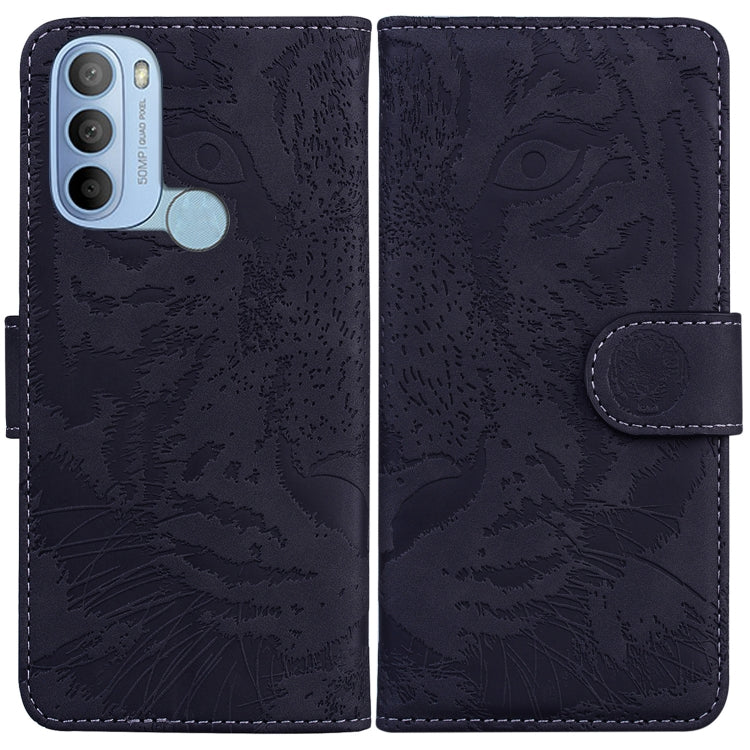 Custodia per telefono in pelle a vibrazione orizzontale con motivo a tigre in rilievo, For Google Pixel 7 Pro 5G, For Google Pixel 7 5G, For Motorola Moto G31 4G(Brazil ), For OPPO A16K