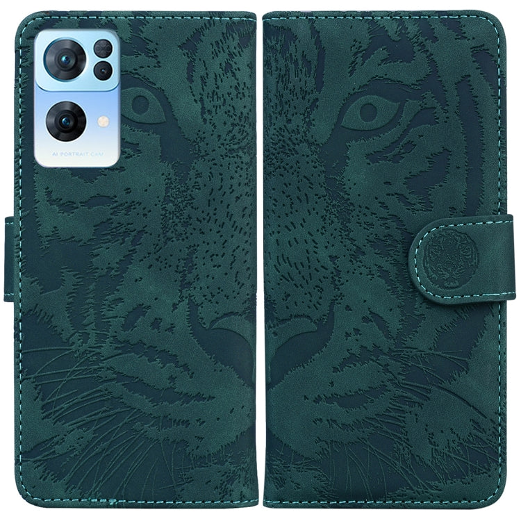 Custodia per telefono in pelle a vibrazione orizzontale con motivo a tigre in rilievo, For OPPO Reno7 Pro 5G, For Xiaomi Redmi Note 11 Pro 4G/5G Overseas Version, For Xiaomi Redmi Note 11 Overseas Version / Redmi Note 11S                               ...